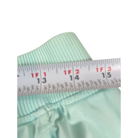 Adidas Women’s Track Suit Set L Mint Green 3-Stripe Jacket Pants Y2K Retro 2000s - Picture 13 of 16